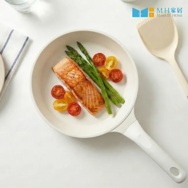 【MH家居KITCHEN】韓國製不沾平底煎鍋28cm(平底鍋/不沾鍋/IH爐可用)