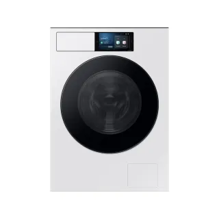 【Samsung 三星】12KG BESPOKE設計品味系列 蒸洗脫烘智慧變頻滾筒洗衣機(WD12DB9B84GNTW)