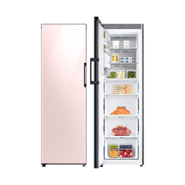 【SAMSUNG 三星】323公升 BESPOKE設計品味系列 一級能效變頻單門冷藏/冷凍櫃-粉色系(RZ32A7645AP/TW)