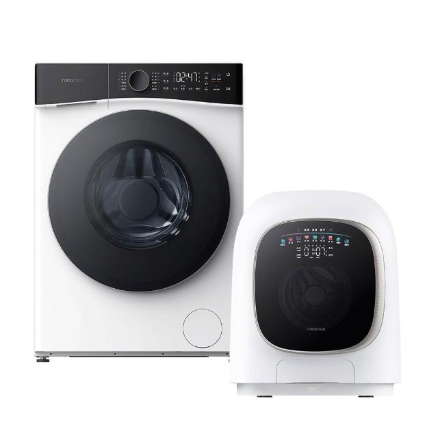 【Roborock 石頭科技】含安裝 H1 Neo+M1 Pure滾筒洗衣機雙機組