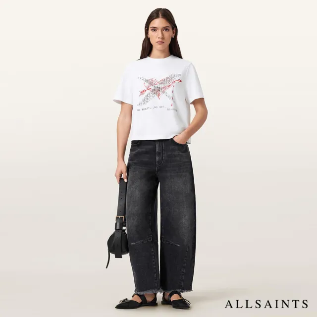 【ALLSAINTS】HEARTACHE 愛心塗鴉短袖T恤 W081JE(常規版型)