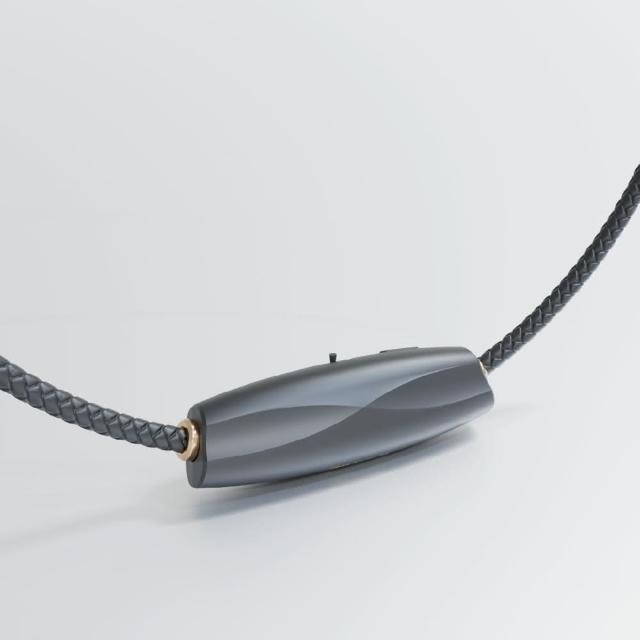 【ible】Airvida M1鈦項圈50公分穿戴式負離子空氣清淨機(太空黑/珍珠白 任選)