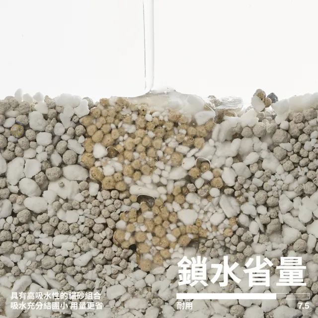 【pidan】礦型貓砂 木薯礦砂40%:60% 混合貓砂 2.4kg*4包組(木薯砂、澎潤土礦砂混合)