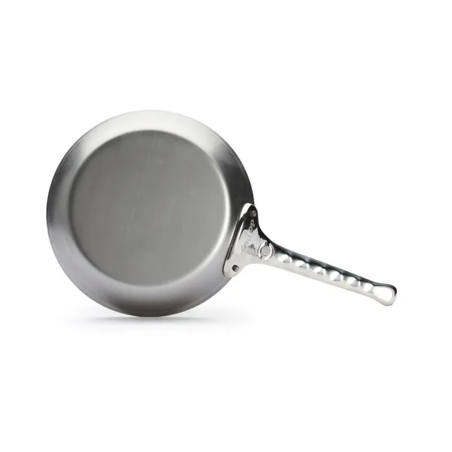 【de Buyer 畢耶】原礦蜂蠟鐵鍋 職人防滑握柄平底鍋20cm-適用IH爐(適用烤箱)