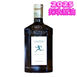 【Laudemio】義大利 跑步人 特級初榨橄欖油 500ml(含高橄欖多酚 生飲 涼拌 首選)