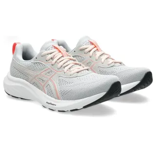 【asics 亞瑟士】慢跑鞋 女鞋 運動鞋 緩震 寬楦 GEL-CONTEND 9 灰 1012B678-022