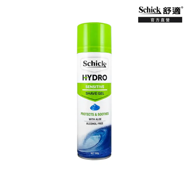 【Schick 舒適牌】水次元刮鬍露 敏感型(198g)