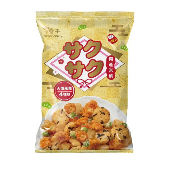 【翠果子】豆之家日本櫻花開運米果量販箱2箱組20gx60包/箱