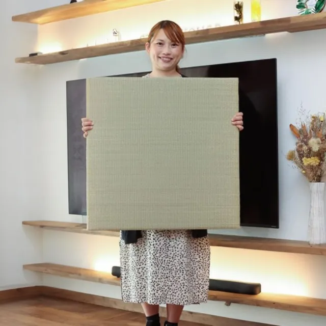 【IKEHIKO】藺草榻榻米嗨嗨｜82x82x2cm｜1件｜榻榻米｜單元榻榻米