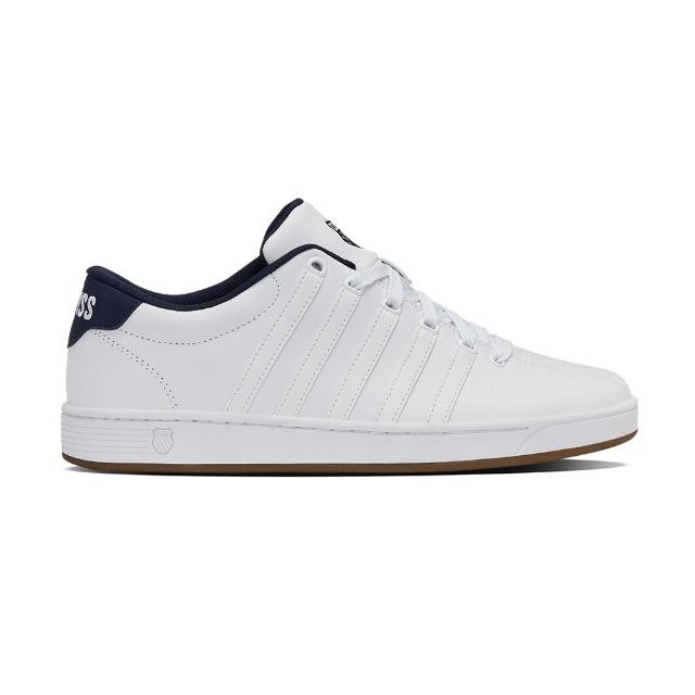 【K-SWISS】經典休閒鞋 COURT PRO II CMF 小白鞋 男鞋 白藍色 03629-137-M