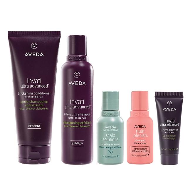 【AVEDA】蘊活煥欣洗潤組(洗髮精200ml+潤髮乳200ml 頭皮保養 豐盈蓬鬆)