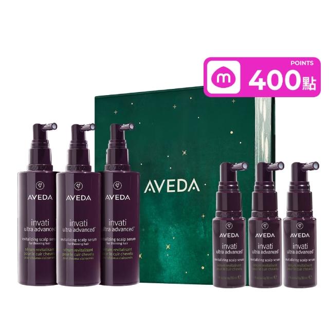 【AVEDA】蘊活煥欣豐盈菁華 買3送3團購組 (150mlx3＋30mlx3) (養髮精華 頭皮保養最佳首選)