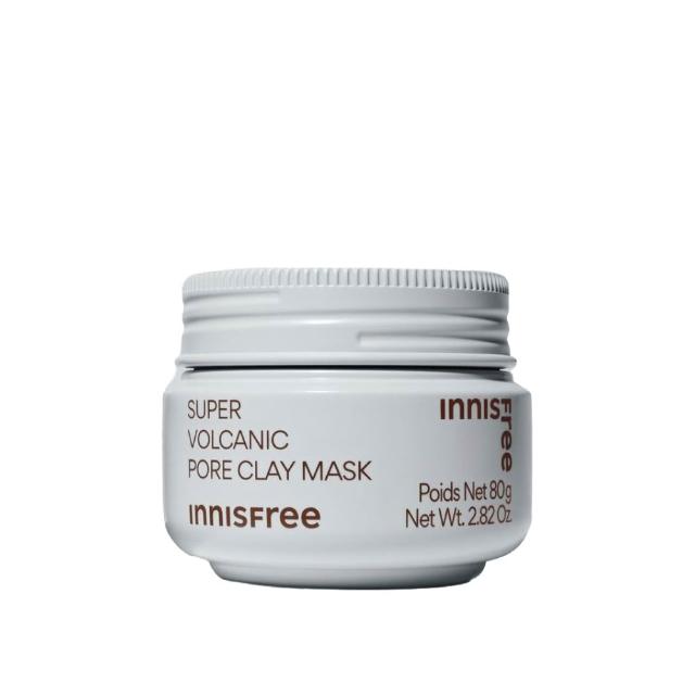 【innisfree】超級火山泥毛孔潔淨面膜 80g (毛孔吸塵器/水楊酸/控油)