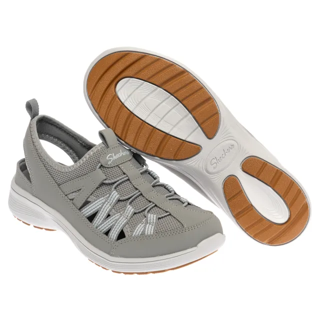 【SKECHERS】女鞋 休閒系列 涼拖鞋 涼鞋 拖鞋 NEW COOL (159490GRY)