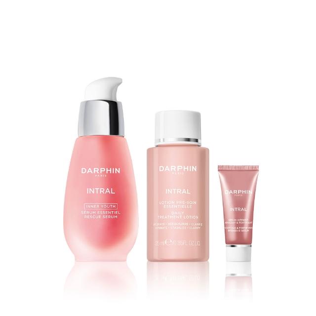 【DARPHIN 朵法】粉嫩穩膚保濕寵愛組(全效舒緩精華30ml/小粉紅/雙11限定)