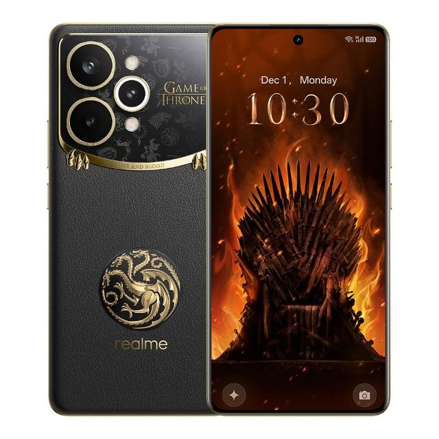 【realme】15 Pro 權力遊戲限量版 6.8吋(12G/512G/高通 Snapdragon 7 Gen 4/5000萬鏡頭畫素)