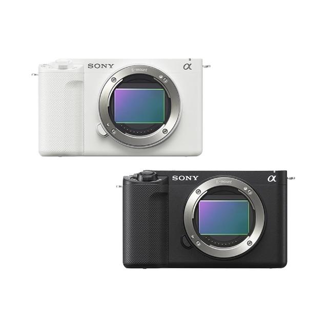 SONY 索尼 ZV-E1 是專為 Vlog 和內容創作者設計的全片幅微單眼相機，搭載 1200萬畫素 BSI CMOS 高感光背照式影像感測器，ISO 範圍最高 25600 以上，確保低光環境下優異表現。3.0 吋以上翻轉式螢幕方便自拍錄影，最快快門速度 1/8000 秒，支援 SD/SDHC/SDXC 儲存，機身輕巧僅約 399g，無觀景窗設計更注重便攜。24 個月保固，公司貨正品，黑色款式完美適合專業攝影與影片創作，提升您的創作效率與畫質。