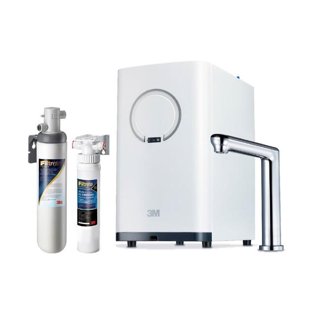 【3M】HEAT2500 變頻觸控式熱飲機雙溫組-附S004淨水器加送樹脂系統