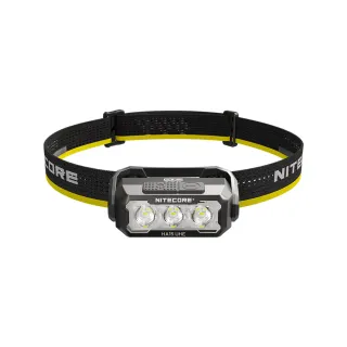 【NITECORE】電筒王 HA15 UHE (附AA電池) 400流明 80米 白光/紅光 多功能頭燈 肩燈 夾燈 越野跑 AA 14500
