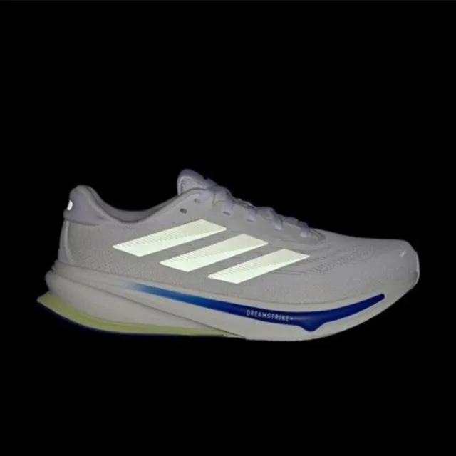 【adidas 愛迪達】Supernova Rise 2 寬楦 白黃藍 輕量 路跑 緩衝 運動鞋 男鞋 IH8712