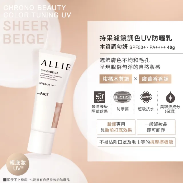 【Kanebo 佳麗寶】ALLIE 持采UV高效防曬水凝乳+濾鏡防曬3入組 (2026吉伊卡哇限定包裝)