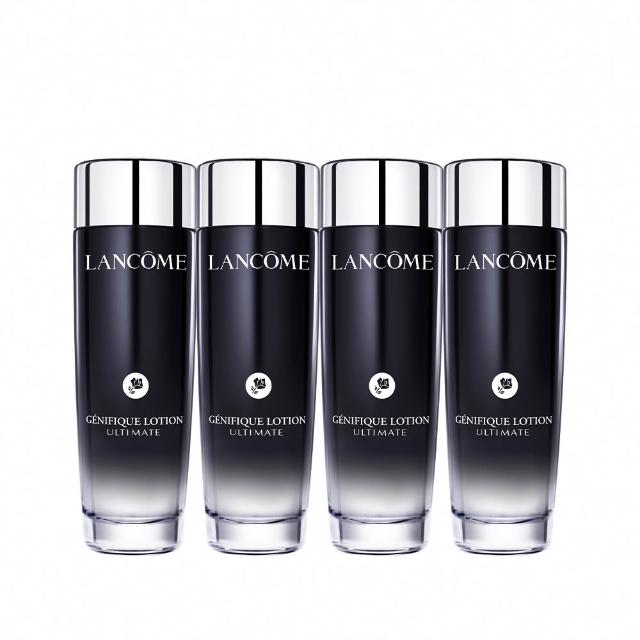【LANCOME 蘭蔻】官方直營 超極限肌因精華露 150mlx4(LANCOME/小黑水/精華水/膠原/化妝水)