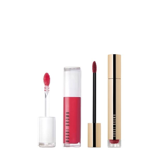 【Bobbi Brown 芭比波朗】柔霧雲朵唇霜+晶鑽桂馥修護潤唇精華