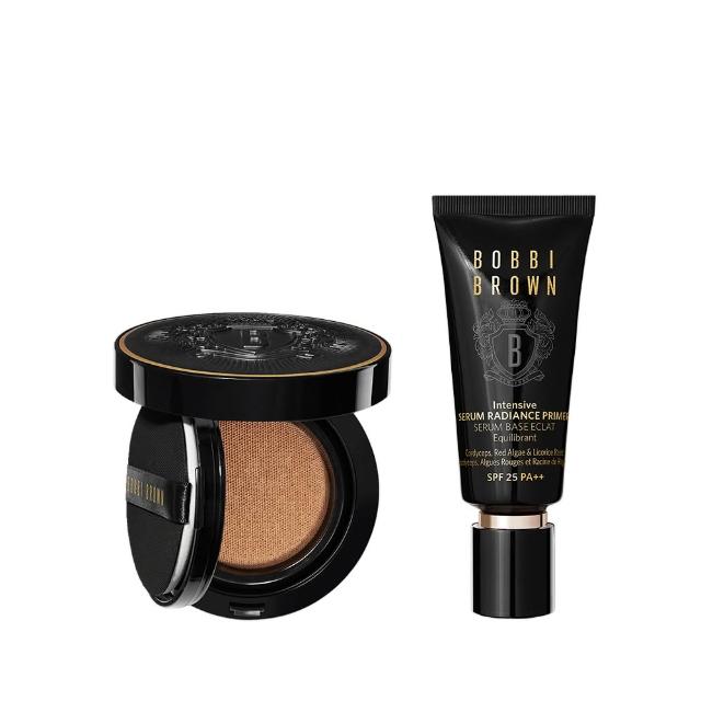 【Bobbi Brown 芭比波朗】持久無瑕氣墊組(霧光持久氣墊+冬蟲夏草精華亮膚持妝乳SPF24PA++ 40ml/雙11限定)