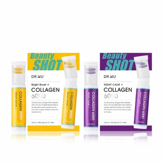 【DR.WU 達爾膚】雙膠原胜飲7入x2組(亮妍+晚安 朴信惠代言)