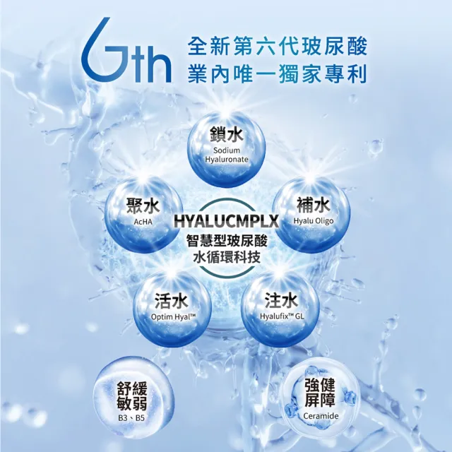 【DR.WU 達爾膚】玻尿酸保濕精華液30ML(3入組)