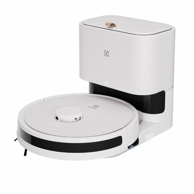 Electrolux伊萊克斯 EFR71222DS Electrolux 伊萊克斯 EFR71222DS 自動除塵掃拖機器人吸塵器,白色圓筒式設計,配備可洗式集塵筒與擦地負離子功能,讓家居清潔更輕鬆高效。BSMI認證R33428,一年保固,中國製造。適合忙碌家庭的智慧掃地機器人,輕鬆應對灰塵與髒汙,打造潔淨生活空間。