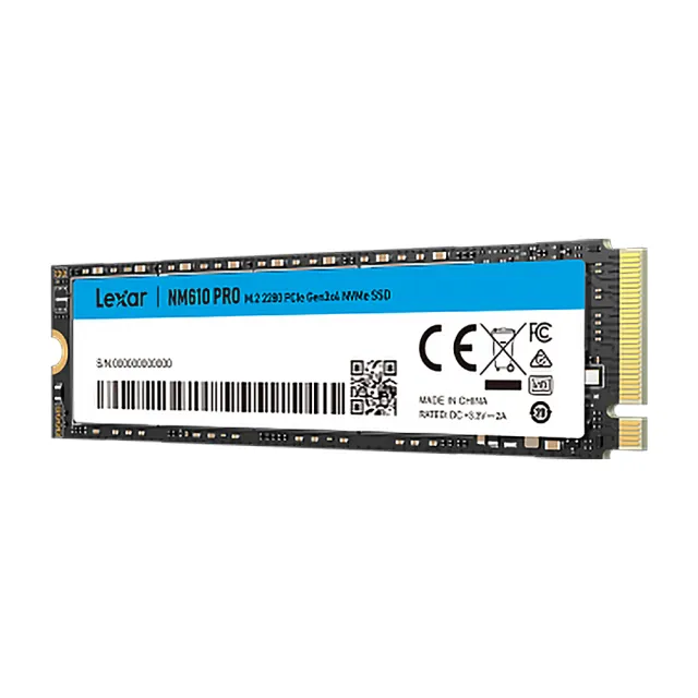 【Lexar 雷克沙】NM610 PRO M.2 2280 PCle Gen3 NVMe 2TB 固態硬碟