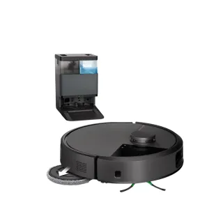【iRobot】新機Roomba Plus 505 Combo 熱旋掃拖機器人(沿邊拖/避障/全能集塵洗布熱風自潔/雙拖布/70倍吸力)
