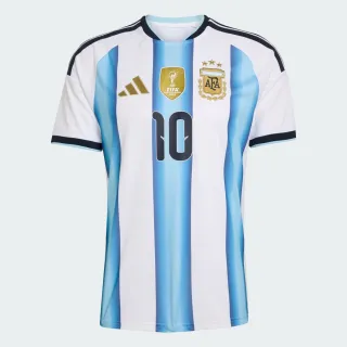 【adidas 愛迪達】世界盃 阿根廷 運動 休閒 短袖 T恤 男上衣 AFA H 10 D(KA8117)