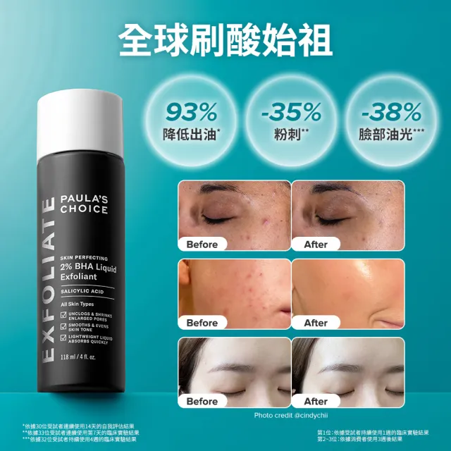 【PAULA’S CHOICE 寶拉珍選】2%水楊酸精華液+高效A醛PRO新生精華(先抗痘再抗老)