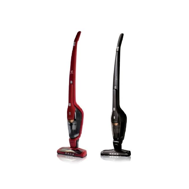 Electrolux 伊萊克斯 ZB3501 無線直立式吸塵器，紅色系設計，輕巧僅 2.45kg，適合日常清潔。0.5 公升集塵筒易清空，中國製造，支援 110V/220V/240V/100V 電壓，1 年保固，BSMI 認證 R33428。無線自由移動，直立式高效吸塵，尺寸寬 150 x 深 263 x 高 1070 mm，完美家用選擇。