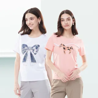 【MYSHEROS 蜜雪兒】百搭休閒T恤(多款多色任選)