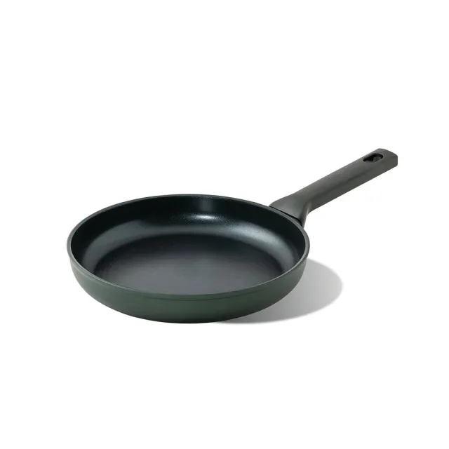 【Sambonet】IUSE研選 義大利製 Titan 陶瓷不沾鍋 單柄平底鍋 24cm / Pro Green (IH爐可用鍋)