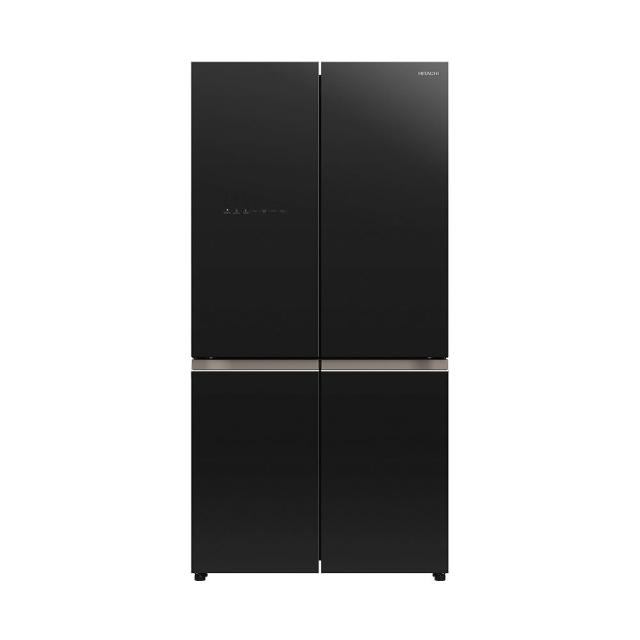 【HITACHI 日立】645L 魔術控溫變頻四門十字對開冰箱(HR4N9713DFSVA-GBKTW)