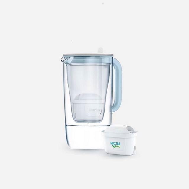 【BRITA】玻璃濾水壺內附MXPRO濾芯1入(共1壺1芯)