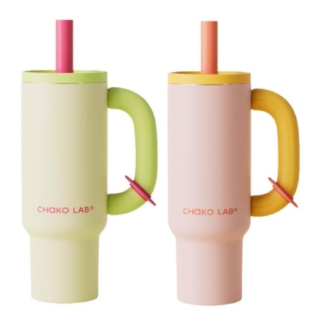 【CHAKO LAB】不鏽鋼陶瓷保溫霸王杯1050ml（速）冰霸杯 316不鏽鋼 珍珠吸管杯 大容量手提杯 保溫杯