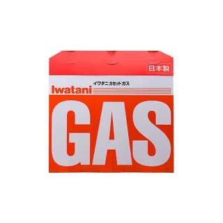 【Iwatani 岩谷】卡式爐用瓦斯罐 250g 3瓶入 /組 橘色 CB-250-OR