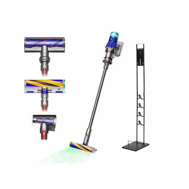 【dyson 戴森】V12 Detect Slim Fluffy SV46 強勁輕量智慧無線吸塵器 光學偵測(升級HEPA過濾)