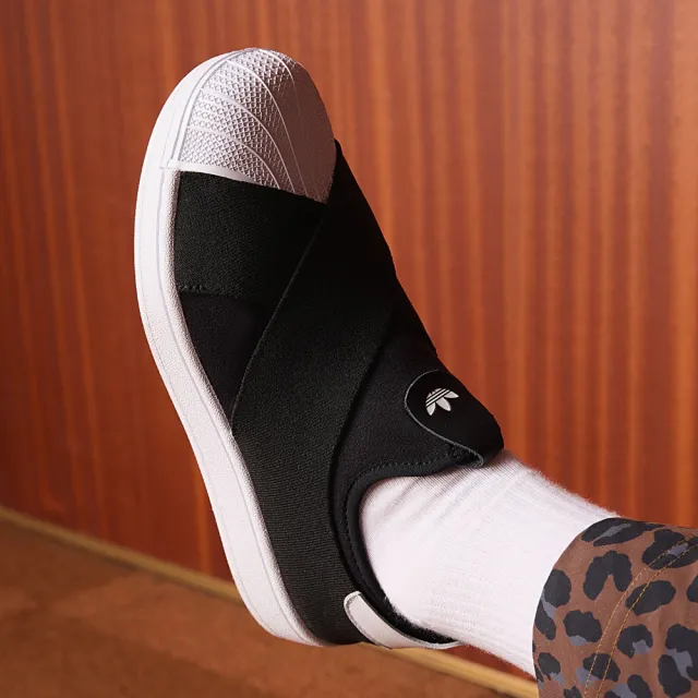 【adidas 愛迪達】SUPERSTAR II X SLIP-ON 運動休閒鞋 貝殼鞋 男鞋/女鞋 - Originals KH8210