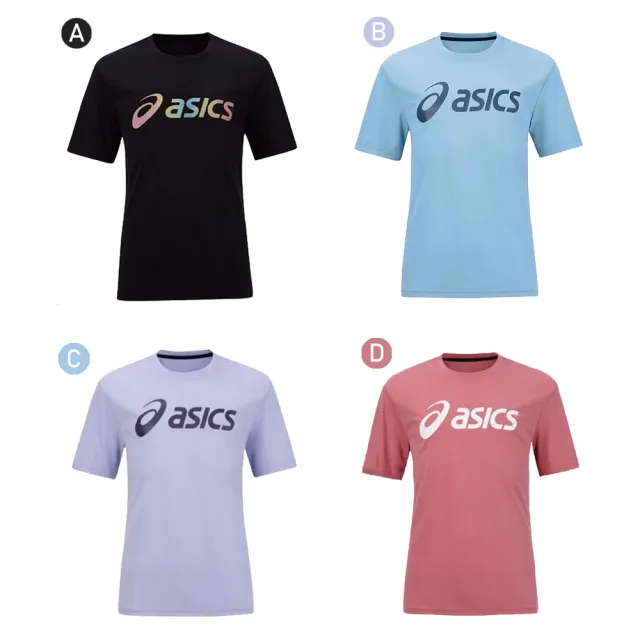 【asics 亞瑟士】男女款短袖T恤-台灣製 吸濕排汗 慢跑 運動 上衣 亞瑟士(2033B666-001 2033B666-400)