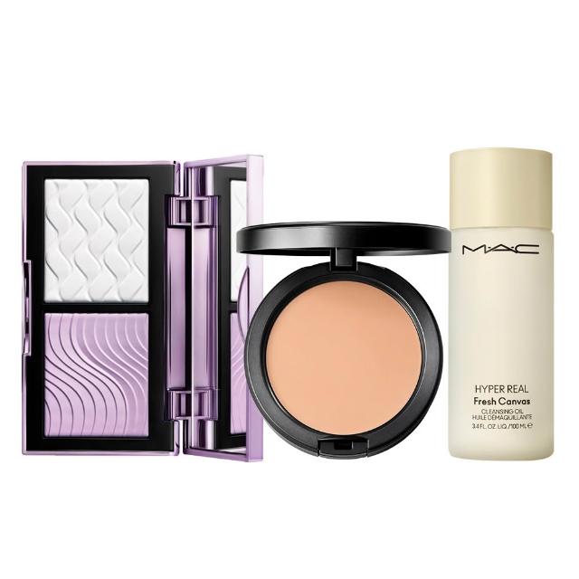 【M.A.C】新品上市 超持妝柔焦定妝組(口袋雙色濾鏡蜜粉餅+超持妝柔焦輕粉餅 12g/雙11限定)