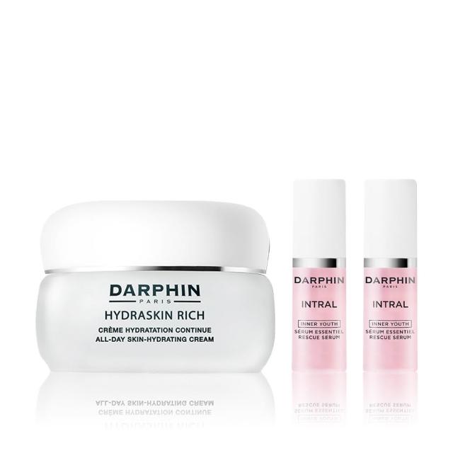 【DARPHIN 朵法】保濕清透亮妍組(活水保濕乳霜 50ml)