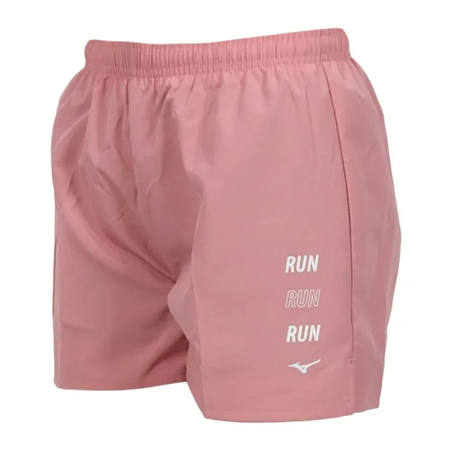 【MIZUNO 美津濃】女路跑短褲-慢跑 訓練 雙層 美津濃(J2TBD26364)