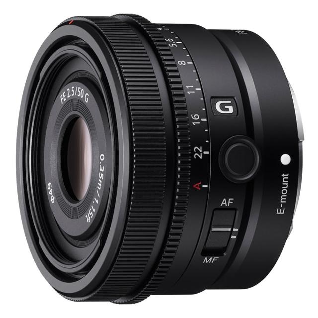 【SONY 索尼】FE 50mm F2.5 G SEL50F25G 標準定焦鏡頭--公司貨