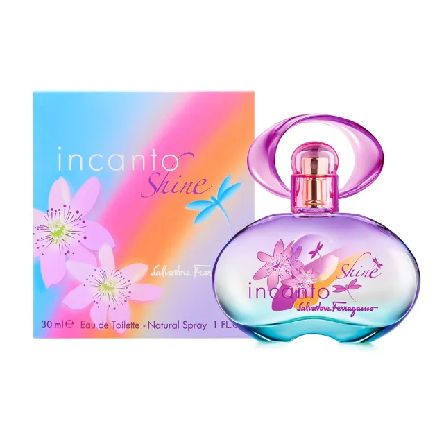 【Salvatore Ferragamo】菲拉格慕 Incanto Shine 閃耀光采女性淡香水 30ml (專櫃公司貨)